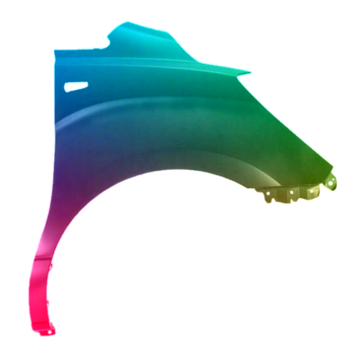 Spatbord rechts voor Hyundai H1 2008-2014 Gespoten in de gewenste kleur