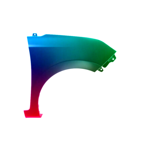 Spatbord rechts voor Hyundai I10 2014-2020 Gespoten in de gewenste kleur