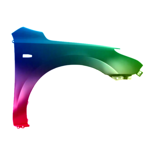 Spatbord rechts voor Hyundai I30 2007-2012 Gespoten in de gewenste kleur