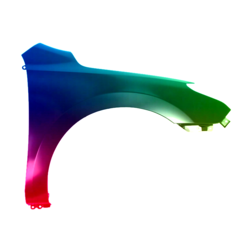 Spatbord rechts voor Hyundai I30 2007-2012 Gespoten in de gewenste kleur