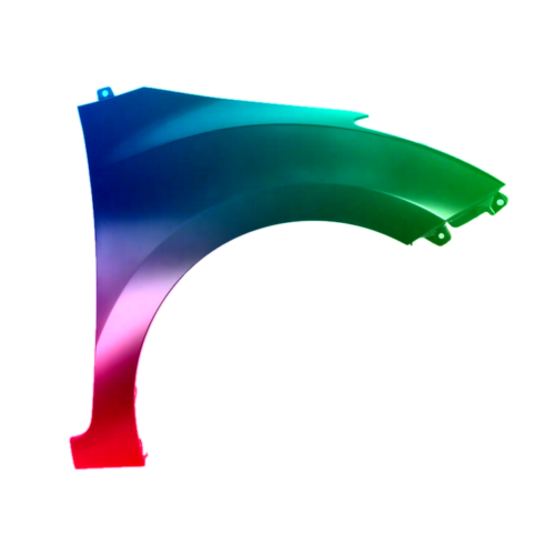 Spatbord rechts voor Hyundai I30 2007-2012 Gespoten in de gewenste kleur