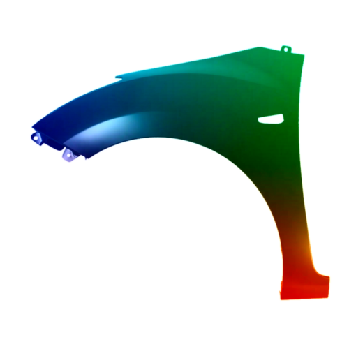 Spatbord links voor Hyundai I30 2012-2017 Gespoten in gewenste kleur