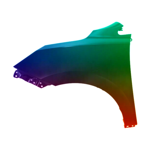 Spatbord links voor Hyundai IX35 2009-2015 Gespoten in gewenste kleur