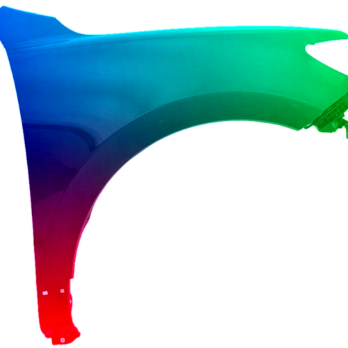 Spatbord rechts voor Hyundai IX35 2006-2009 Gespoten in de gewenste kleur