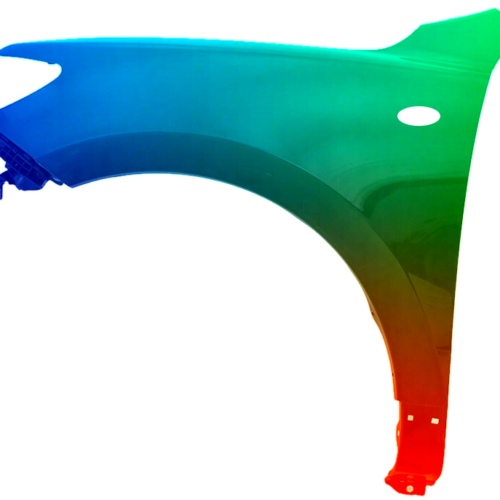 Spatbord links voor Hyundai IX35 2006-2009 Gespoten in gewenste kleur