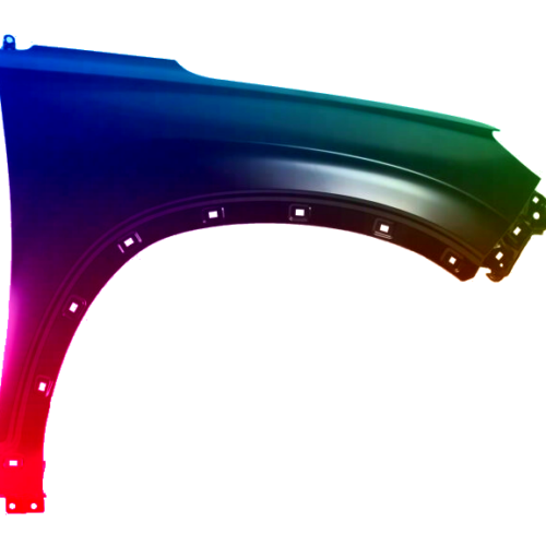 Spatbord rechts voor Hyundai Santa Fe (TM) 2012-2018 Gespoten in de gewenste kleur
