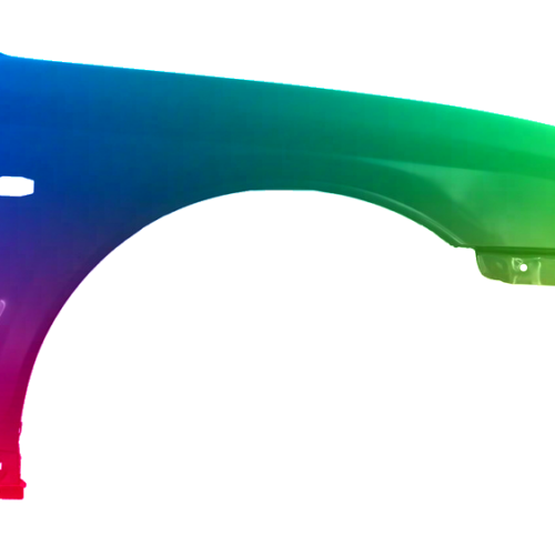 Spatbord rechts voor Hyundai Sonata (EU4) 2001-2004 Gespoten in de gewenste kleur