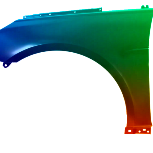 Spatbord links Voor Hyundai Sonata (NF) 2008-2010 Gespoten in gewenste kleur