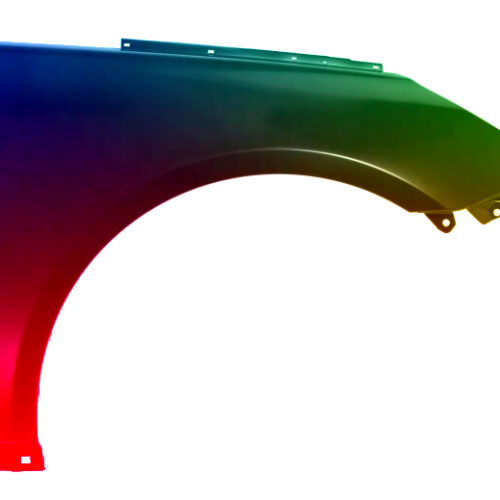 Spatbord rechts Voor Hyundai Sonata (NF) 2008-2010 Gespoten in de gewenste kleur