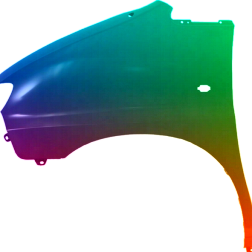 Spatbord links voor Hyundai H1 (KMF) 1998-2004 Gespoten in gewenste kleur