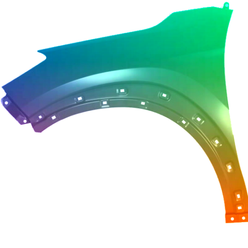 Spatbord links Voor Hyundai Tucson (Tl) 2015-2020 Gespoten in gewenste kleur