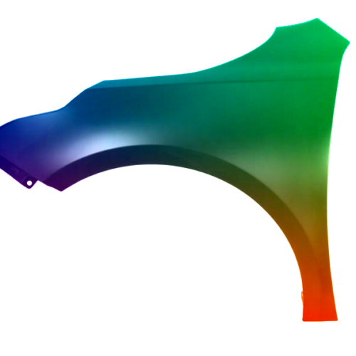 Spatbord links voor Kia CEED vanaf 2018 Gespoten in de gewenste kleur