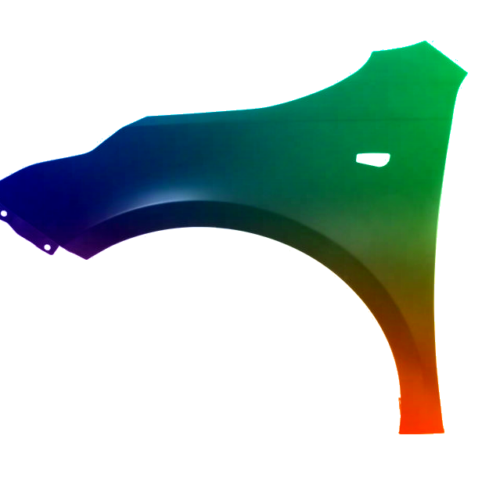 Spatbord links voor Kia CEED vanaf 2018 Gespoten in de gewenste kleur