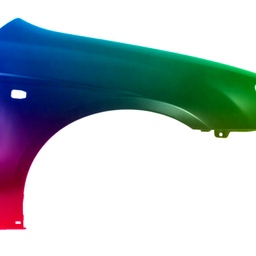Spatbord rechts Voor Kia Cerato (FE) 2004-2008 Gespoten in gewenste kleur