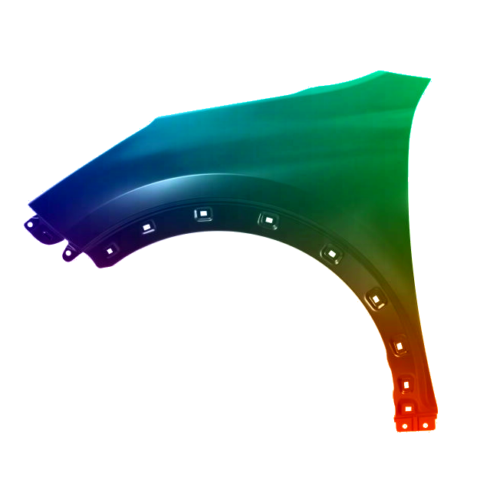 Spatbord links voor Kia Niro 2016-2022 Gespoten in de gewenste kleur