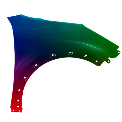 Spatbord rechts voor Kia Niro 2016-2022 Gespoten in de gewenste kleur
