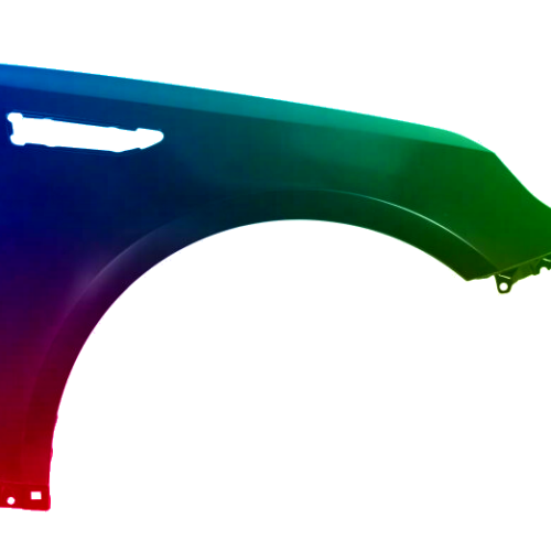 Spatbord rechts Voor Kia Optima (JF) 2015-2020 Gespoten in de gewenste kleur