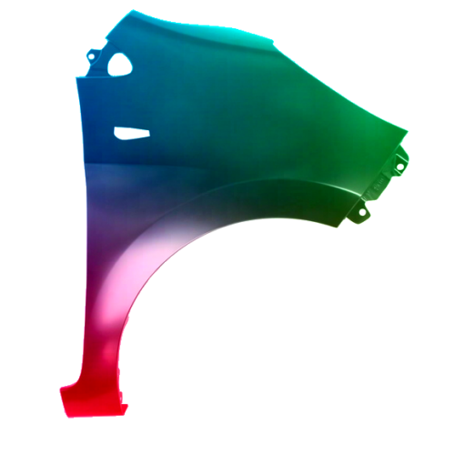 Spatbord rechts Voor Kia Picanto (TA) 2011-2017 Gespoten in gewenste kleur