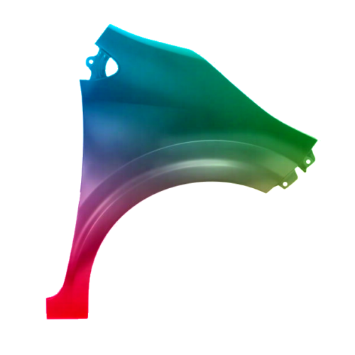 Spatbord rechts voor Kia Picanto vanaf 2017 Gespoten in de gewenste kleur