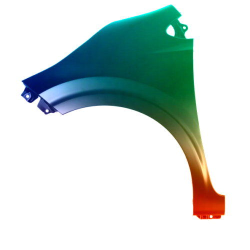 Spatbord links voor Kia Picanto vanaf 2017 Gespoten in de gewenste kleur