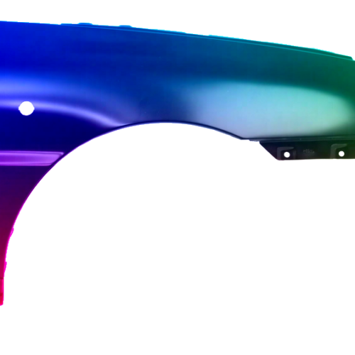 Spatbord rechts Voor Kia Rio (DC) 2003-2004 Gespoten in gewenste kleur