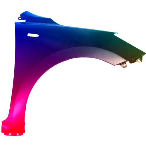 Spatbord rechts voor Kia Rio vanaf 2016 Gespoten in de gewenste kleur