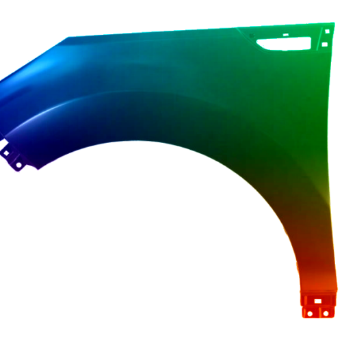 Spatbord links Voor Kia Soul (PS) 2013-2019 Gespoten in gewenste kleur