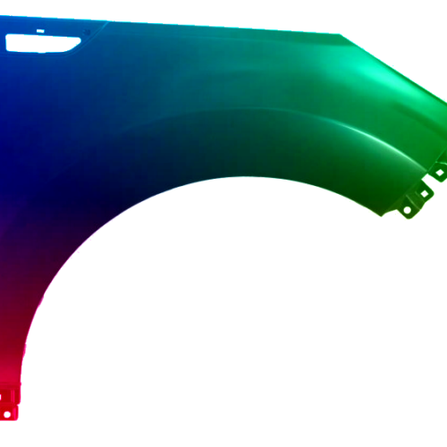 Spatbord rechts Voor Kia Soul (PS) 2013-2019 Gespoten in de gewenste kleur