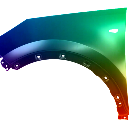 Spatbord links Voor Kia Sportage (SL) 2010-2015 Gespoten in gewenste kleur