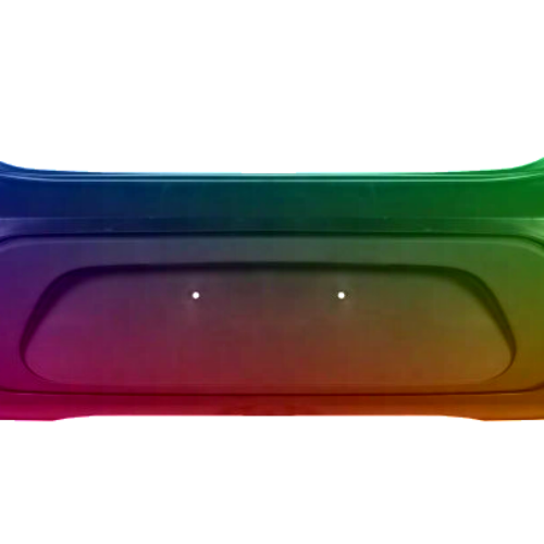 Voor Kia Picanto vanaf 2017 Achterbumper gespoten in de gewenste kleur
