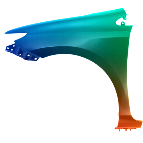 Spatbord links Toyota Auris (E18) 2013-2015 Gespoten in gewenste kleur