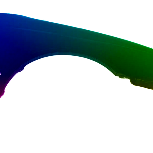 Spatbord rechts Toyota Avensis (T22) 2000-2003 Gespoten in de gewenste kleur