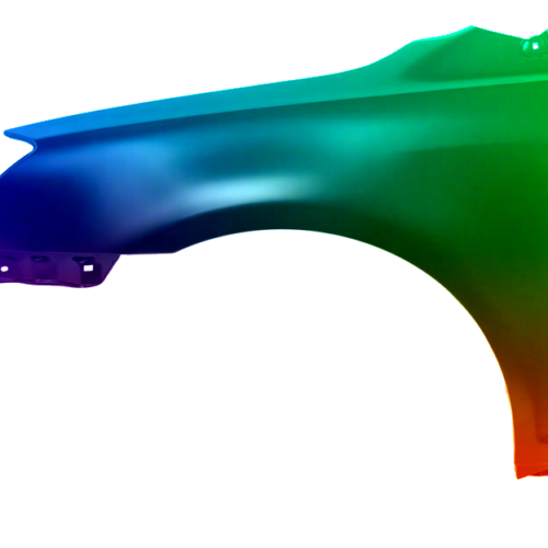 Spatbord links Toyota Avensis (T25) 2006-2008 Gespoten in gewenste kleur
