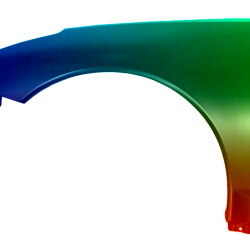 Spatbord links Toyota Celica (T23) 1999-2006 Gespoten in de gewenste kleur