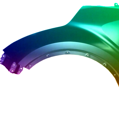 Spatbord links Toyota C-HR vanaf 2016 Gespoten in de gewenste kleur