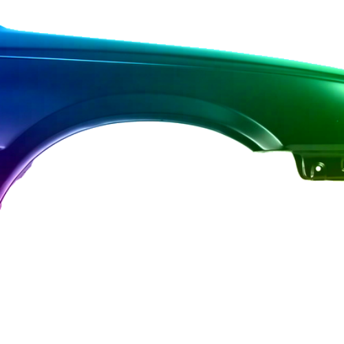 Spatbord rechts Toyota Corolla (E9) 1987-1994 Gespoten in de gewenste kleur