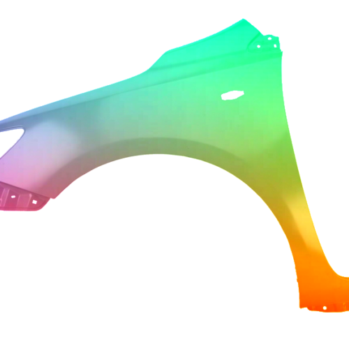 Spatbord links Toyota Corolla (E14/E15) 2010-2013 Gespoten in de gewenste kleur