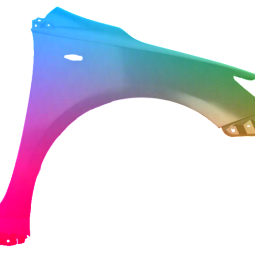 Spatbord rechts Toyota Corolla (E14/E15) 2010-2013 Gespoten in de gewenste kleur