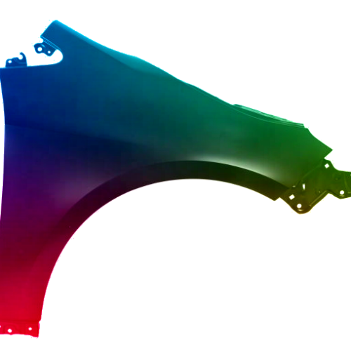 Spatbord rechts Toyota Corolla (E210) vanaf 2018 gespoten in de gewenste kleur