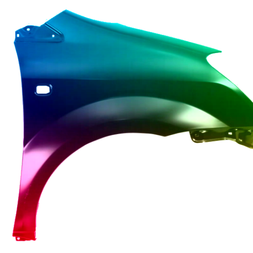 Spatbord rechts Toyota Corolla Verso (ZER/ZZE) 2004-2009 Gespoten in de gewenste kleur