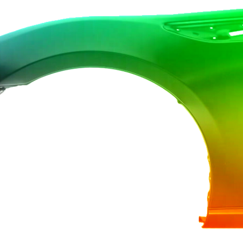 Spatbord links Toyota GT 1986-2012 Gespoten in gewenste kleur