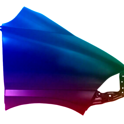 Spatbord rechts Toyota Hi-Ace (Granivia) 1995-2006 Gespoten in de gewenste kleur