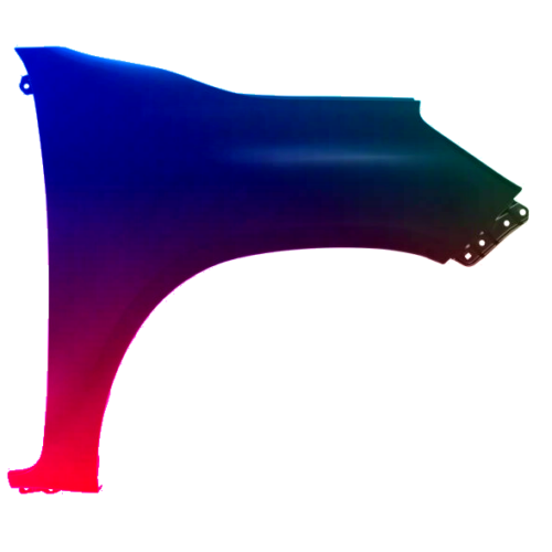Spatbord rechts Toyota Hilux (N120) vanaf 2015 Gespoten in de gewenste kleur