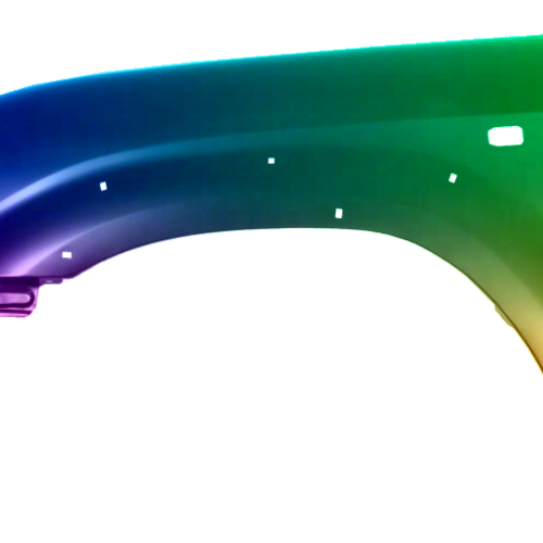 Spatbord links Toyota Land Cruiser (FJ90) 1996-2002 Gespoten in de gewenste kleur