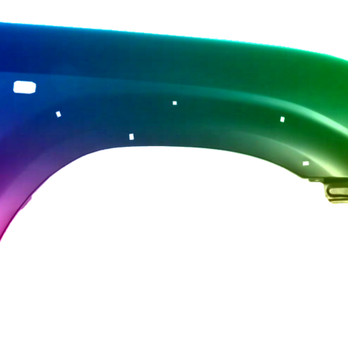Spatbord rechts Toyota Land Cruiser (FJ90) 1996-2002 Gespoten in de gewenste kleur