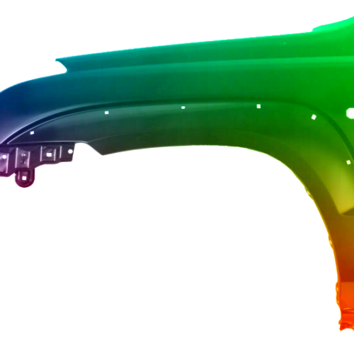 Spatbord links Toyota Land Cruiser (FJ120) 2003-2009 Gespoten in gewenste kleur