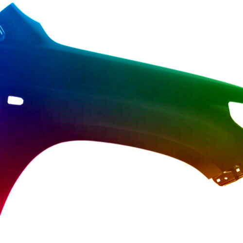 Spatbord rechts Toyota Land Cruiser (FJ200) 2007-2015 Gespoten in de gewenste kleur
