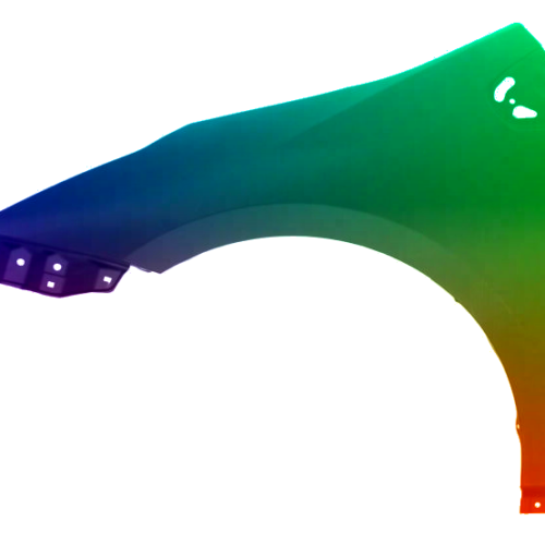 Spatbord links Toyota Prius (XW50) 2016-2019 Gespoten in de gewenste kleur