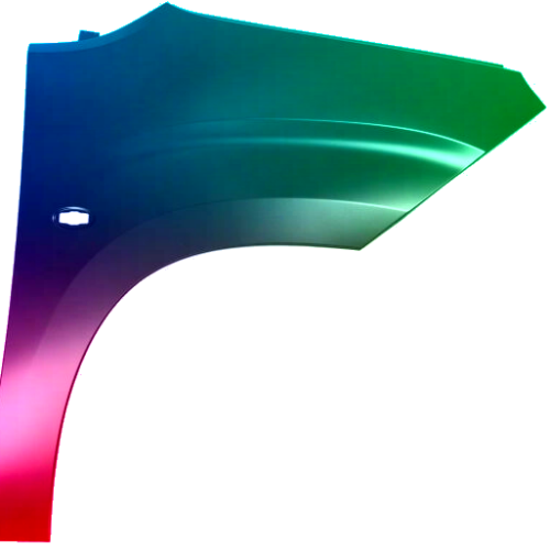 Spatbord rechts Toyota Proace City vanaf 2019 gespoten in de gewenste kleur