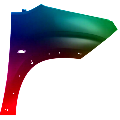 Spatbord rechts Toyota Proace City vanaf 2019 gespoten in de gewenste kleur